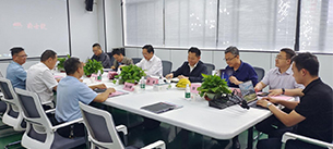 德州市天衢新區黨工委副書記、管委會主任王大山等一行到我司-廣東萬昌科技實業有限公司參觀考察